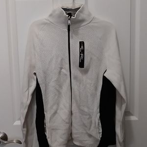 2/$30😸Ralph Lauren mock neck knit jacket